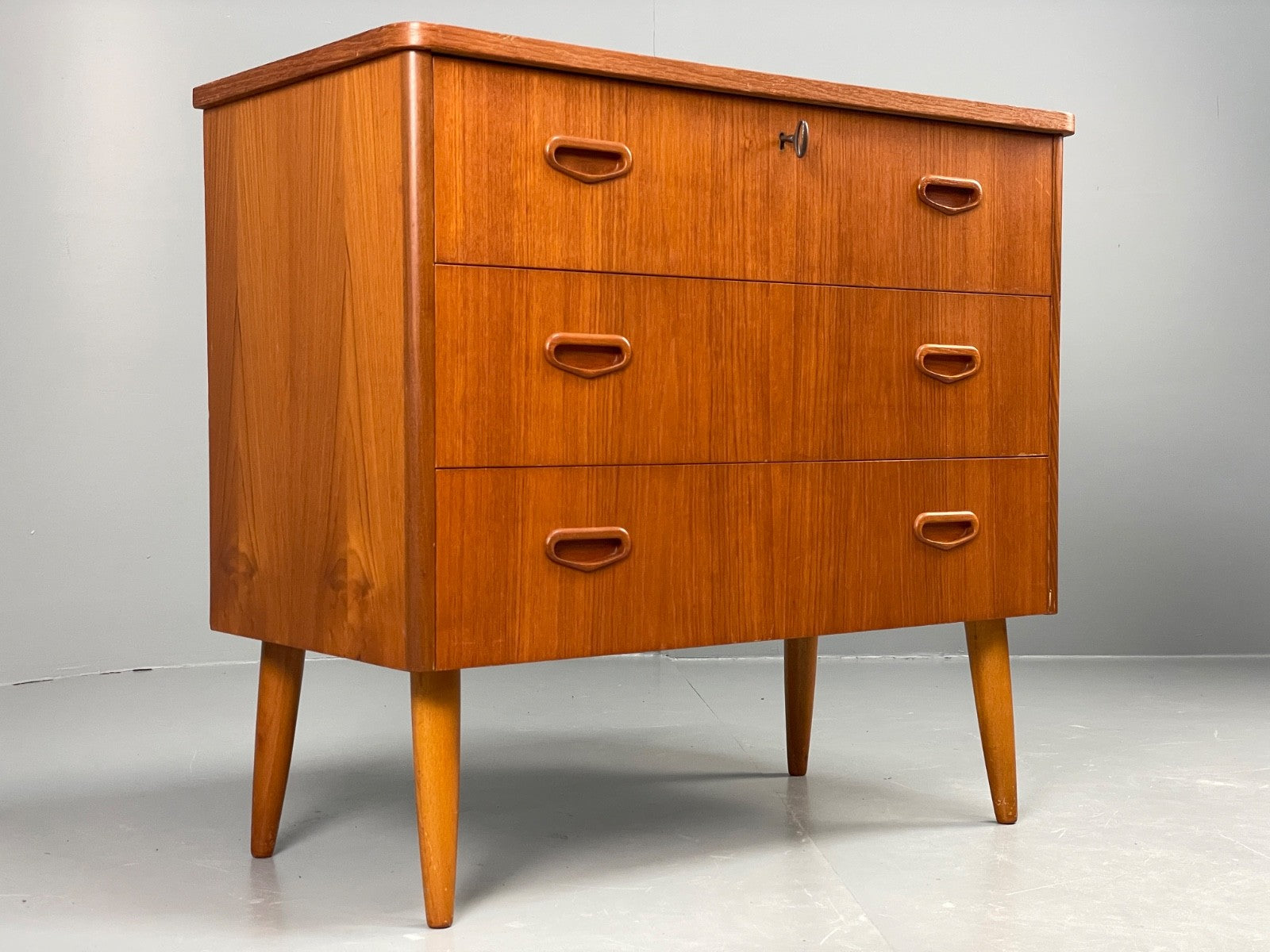 Vintage Chest Of Drawers 1960s Teak Danish Mid Century Retro EB11241 MWOO10