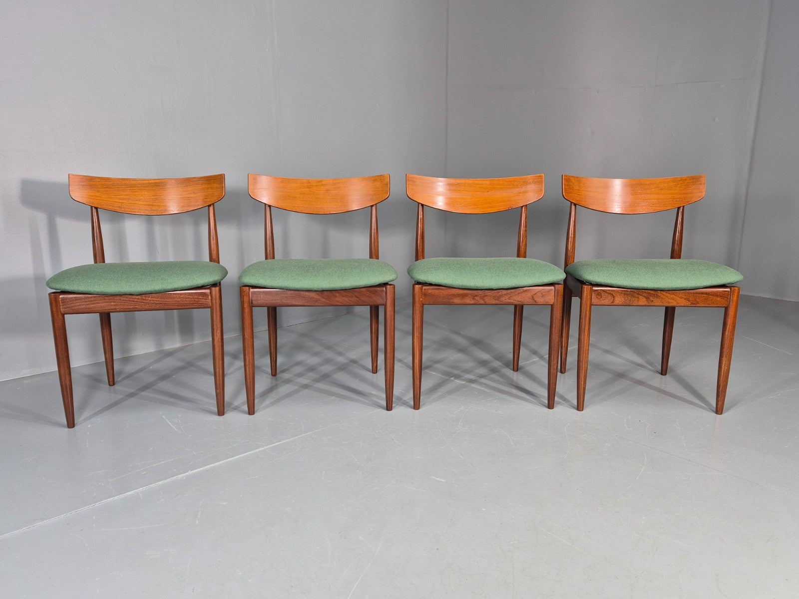 4 Vintage G Plan Dining Chairs Danish Design 1960s Retro MCM EB11484 MDIN4