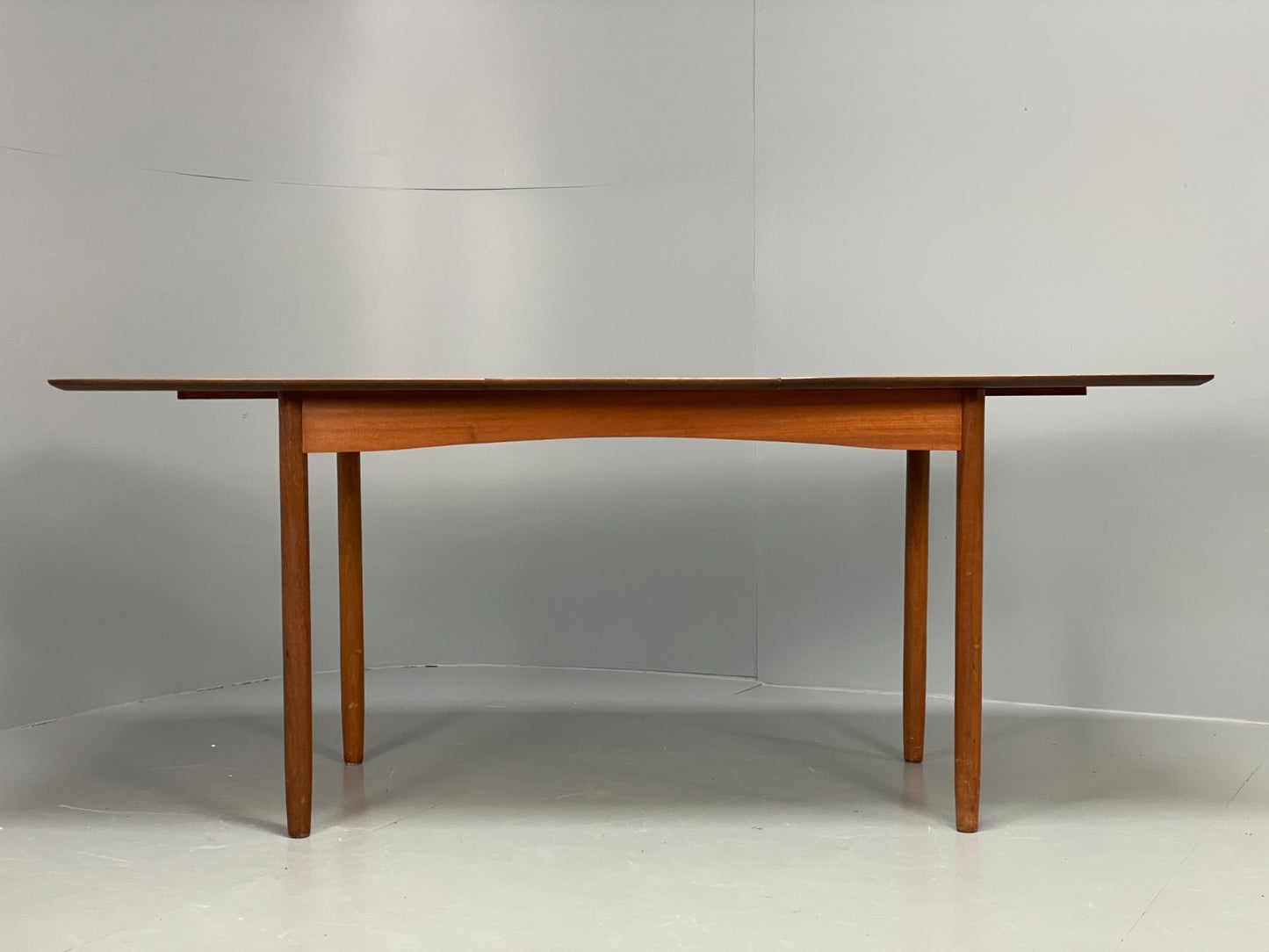 Vintage Teak Dining Table Extending Vanson 1960s Mid Century EB11550 MWOO3