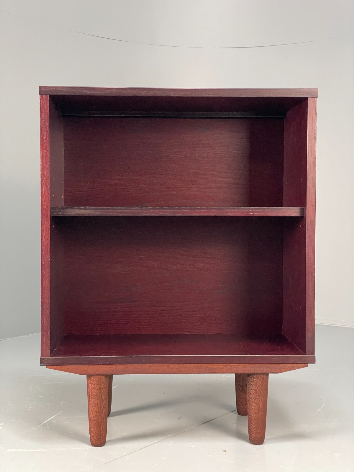 Vintage Dark Oak Bookcase Adjustable Shelf By Beaver & Tapley EB11497MWOO0