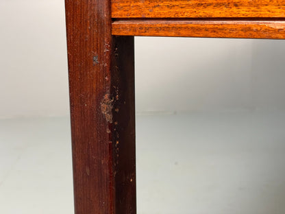 Vintage Rectangular Coffee Table By Heggen Norway Checkerboard EB7155 MWOO15