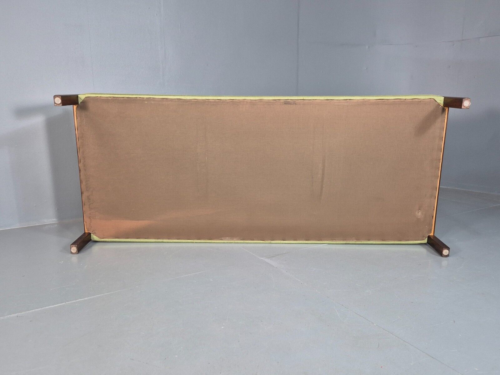Vintage Midcentury Danish Three Seat Green Sofa Rosewood EB7741 M3SS - UKDK FURNITURE