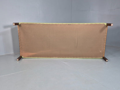 Vintage Midcentury Danish Three Seat Green Sofa Rosewood EB7741 M3SS - UKDK FURNITURE
