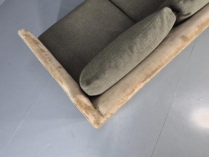Vintage 4 Seater Settee Velvet and Wool Upholstery Modern Design EB11669 M4SS15