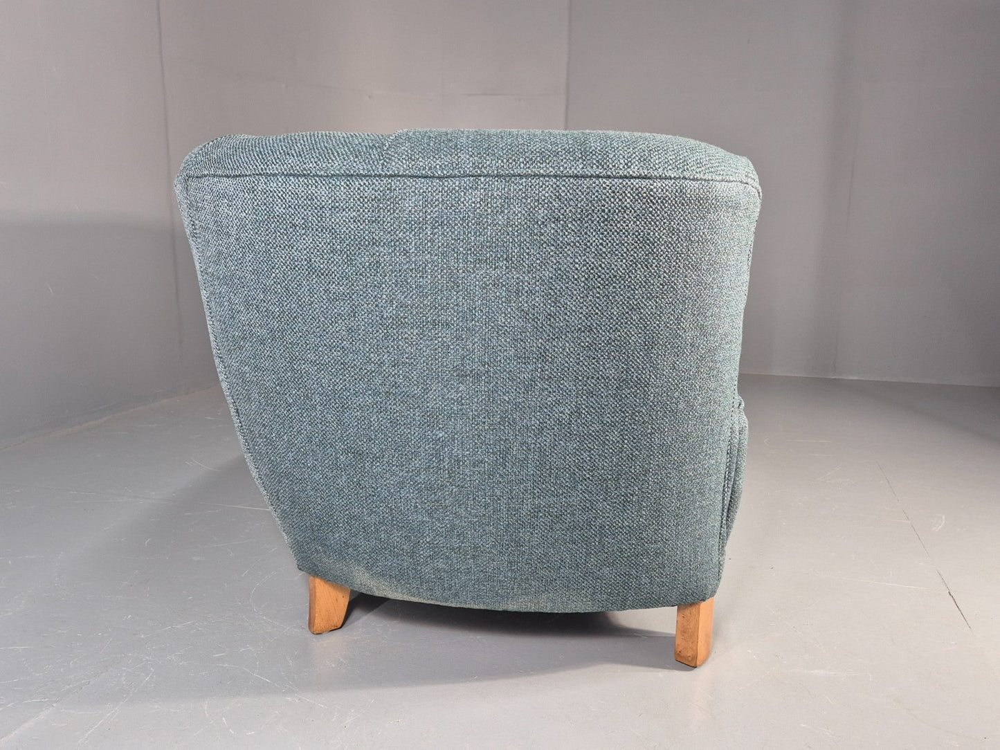 Vintage Art Deco Banana Sofa 2 Seater 1930s Danish New Upholstery  EB11772 M2SS8