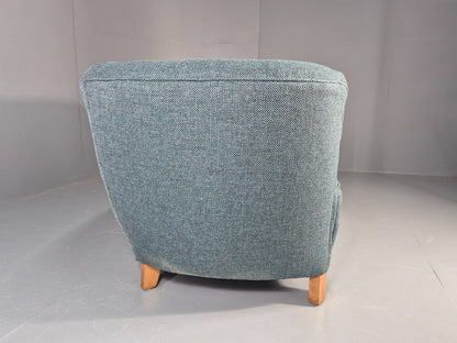 Vintage Art Deco Banana Sofa 2 Seater 1930s Danish New Upholstery  EB11772 M2SS8