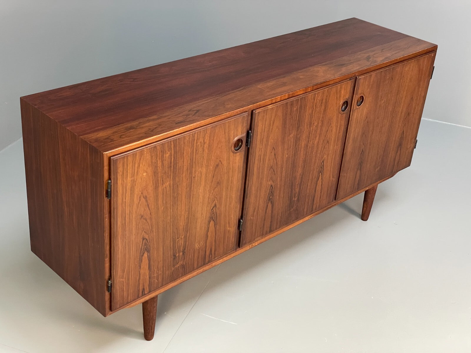 Vintage Danish Sideboard Mid Century Design Svend Langkilde Shelving EB9514 MWOO - UKDK FURNITURE