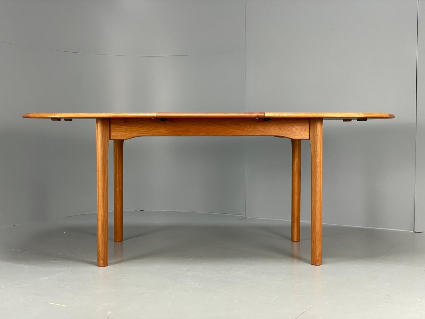 Vintage Teak Dining Table Danish Extending 1970s Ansager Møbler EB11551 MWOO10