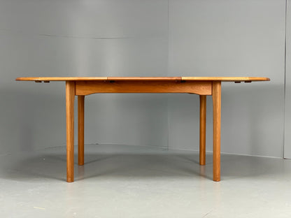Vintage Teak Dining Table Danish Extending 1970s Ansager Møbler EB11551 MWOO10