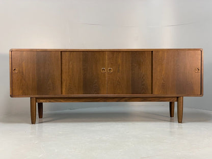 Vintage Danish Large Oak Sideboard Midcentury Shelving Storage EB8688 MWOO - UKDK FURNITURE