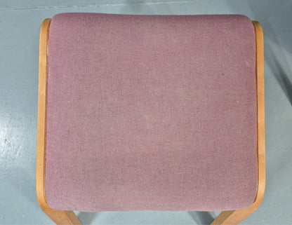 Vintage Danish Bentwood Chair and Footstool Ostergaard Style Retro EB11297 MBEN13