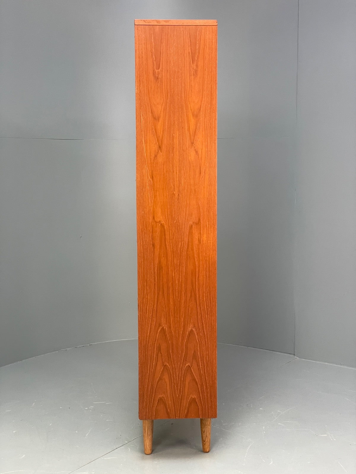 Vintage G-Plan Teak Tall Bookcase Adjustable Retro Shelving Storage EB10000 MWOO - UKDK FURNITURE