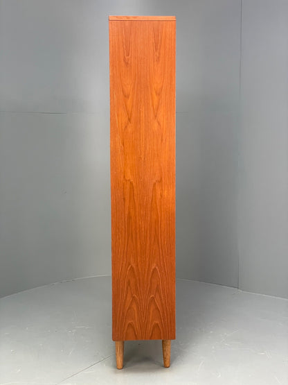 Vintage G-Plan Teak Tall Bookcase Adjustable Retro Shelving Storage EB10000 MWOO - UKDK FURNITURE