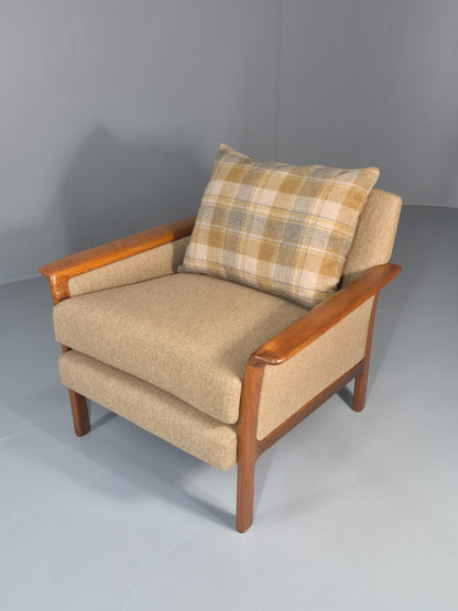 Mid Century Lounge Chair Vintage Broderna Andersson 1960s Swedish EB11133 MNOR16