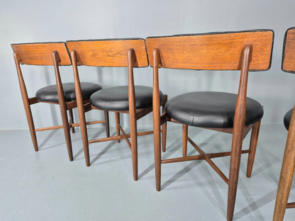 6 Vintage G Plan Circle Chairs 1970s Retro Mid Century Design Teak  EB11890 MDIN7