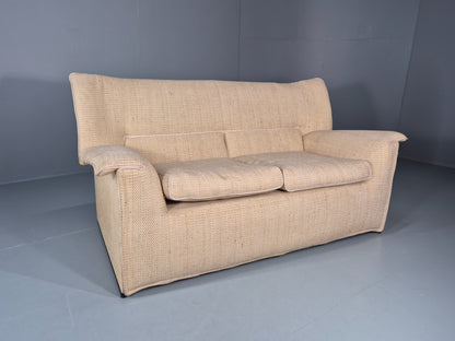 Afra and Tobia Scarpa for B and B Italia Two Seater  Lauriana 80s EB11007 M2SS0