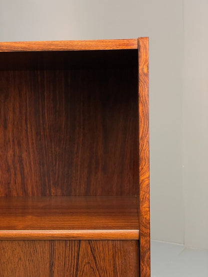 Midcentury Danish Bookcase Sliding Doors Torben B Nielsen Vintage EB8807 MWOO - UKDK FURNITURE