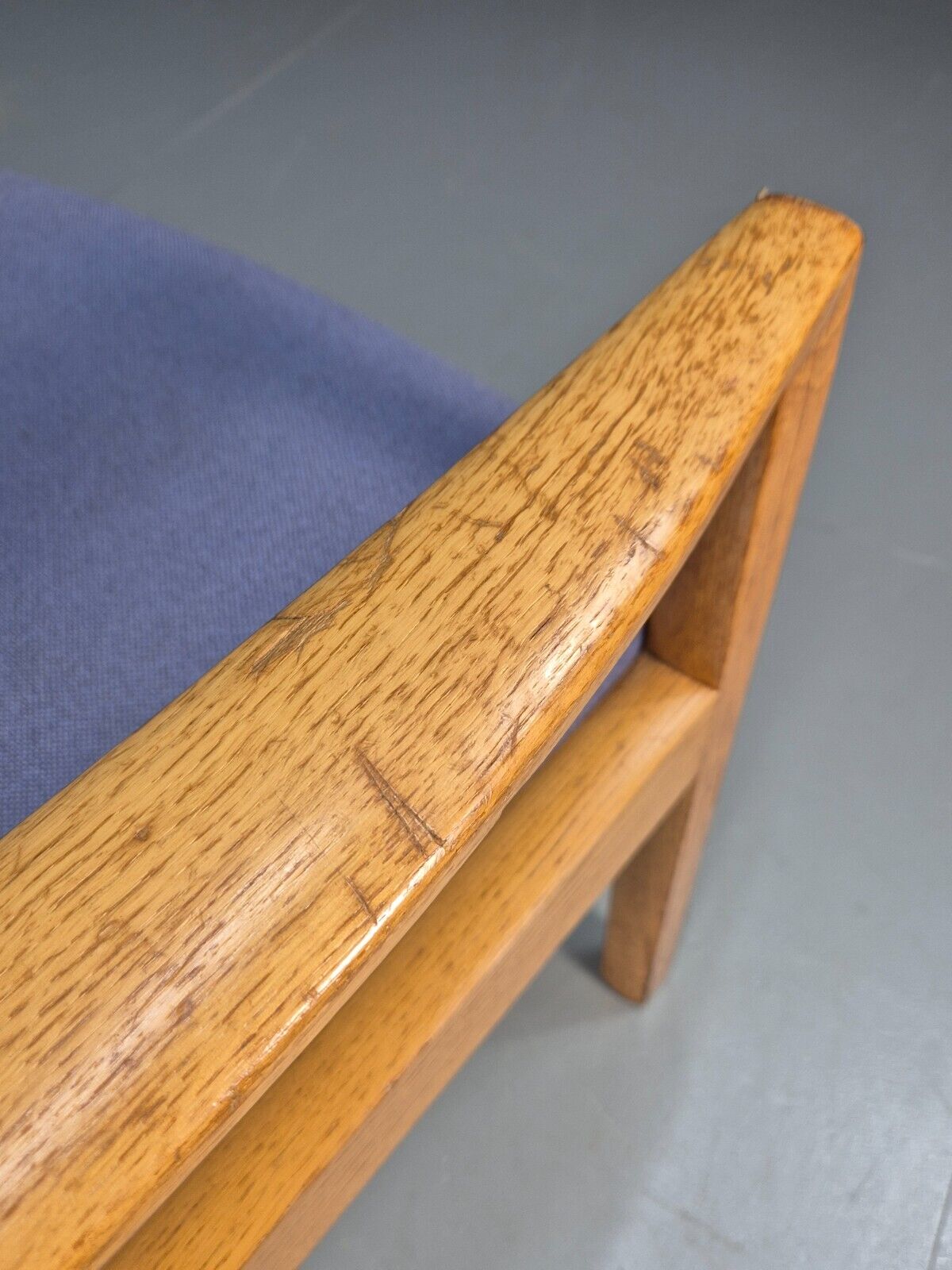Vinrtage Danish Oak Framed Lounge Chair by Soro Stolefabrik 1990s EB9053 MNOR - UKDK FURNITURE