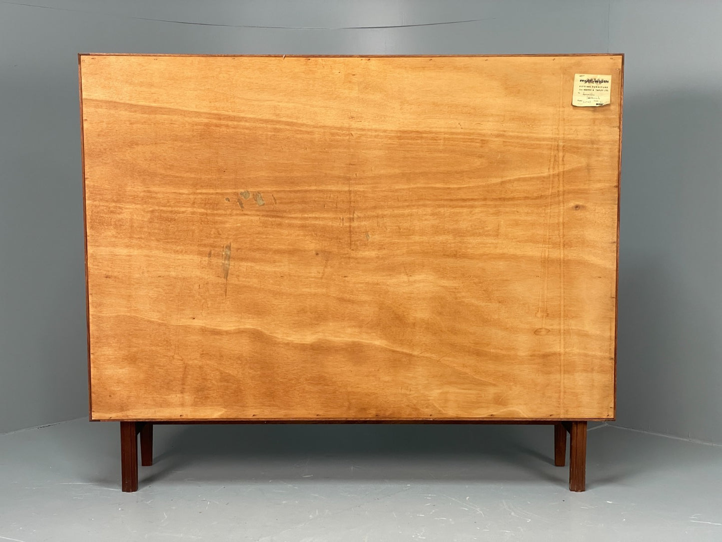 Vintage 1960s Glazed Cabinet Mid Century Beaver & Tapley Bookcase EB11536 MWOO18