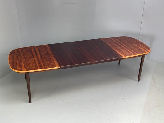 Mid Century Danish Extending Dining Table 12 Seater 1960s Vintage EB9811 MWOO - UKDK FURNITURE