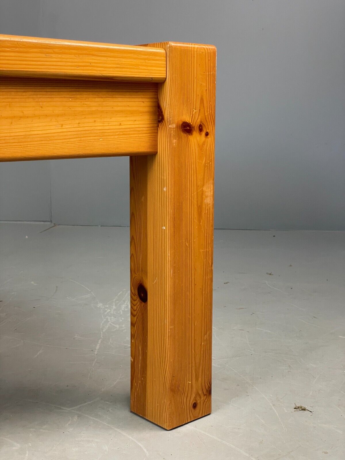 Large Vintage Scandinavian Solid Pine Coffee Table 1980s EB7840 MWOO - UKDK FURNITURE