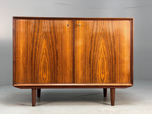 Midcentury Vintage Danish Storage Cabinet Lockable 1960s EB8664 MWOO - UKDK FURNITURE