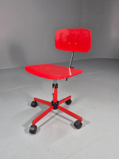 1960s Kevi Task Desk Chair Jorgen Rasmussen MCM Danish Retro EB10813 MSWI0