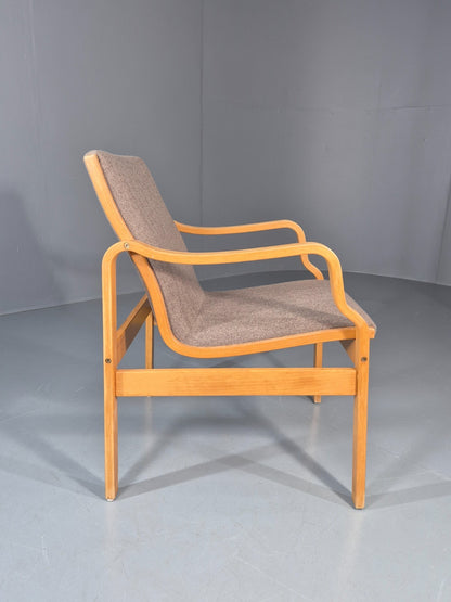 Vintage Bentwood Armchair Danish 1970 Retro Farstrup New Upholstery EB11213 MBEN5