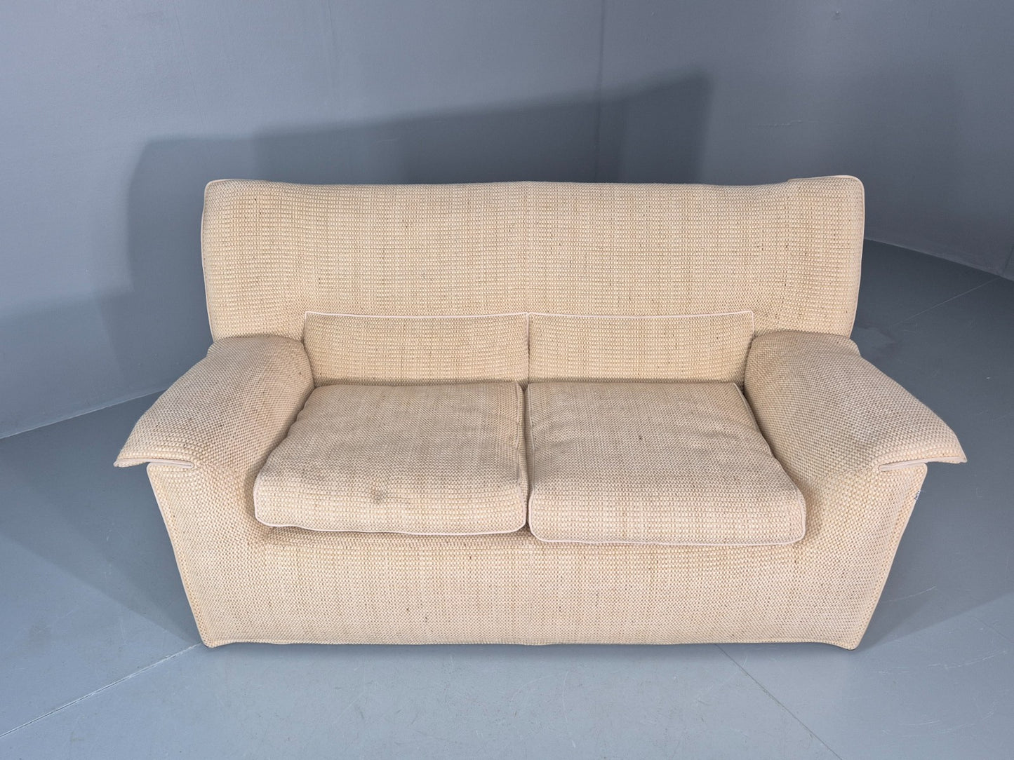 Afra and Tobia Scarpa for B and B Italia Two Seater  Lauriana 80s EB11007 M2SS4