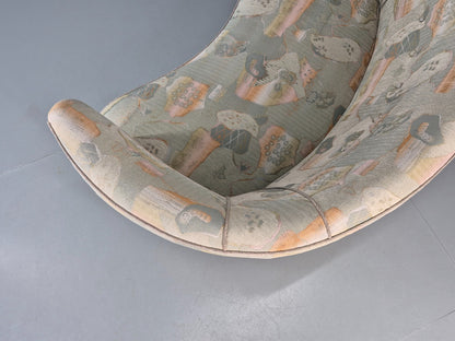 Vintage Two Seater Danish Curved Banana Sofa 1930s Art Deco Retro EB10792 M2SS20