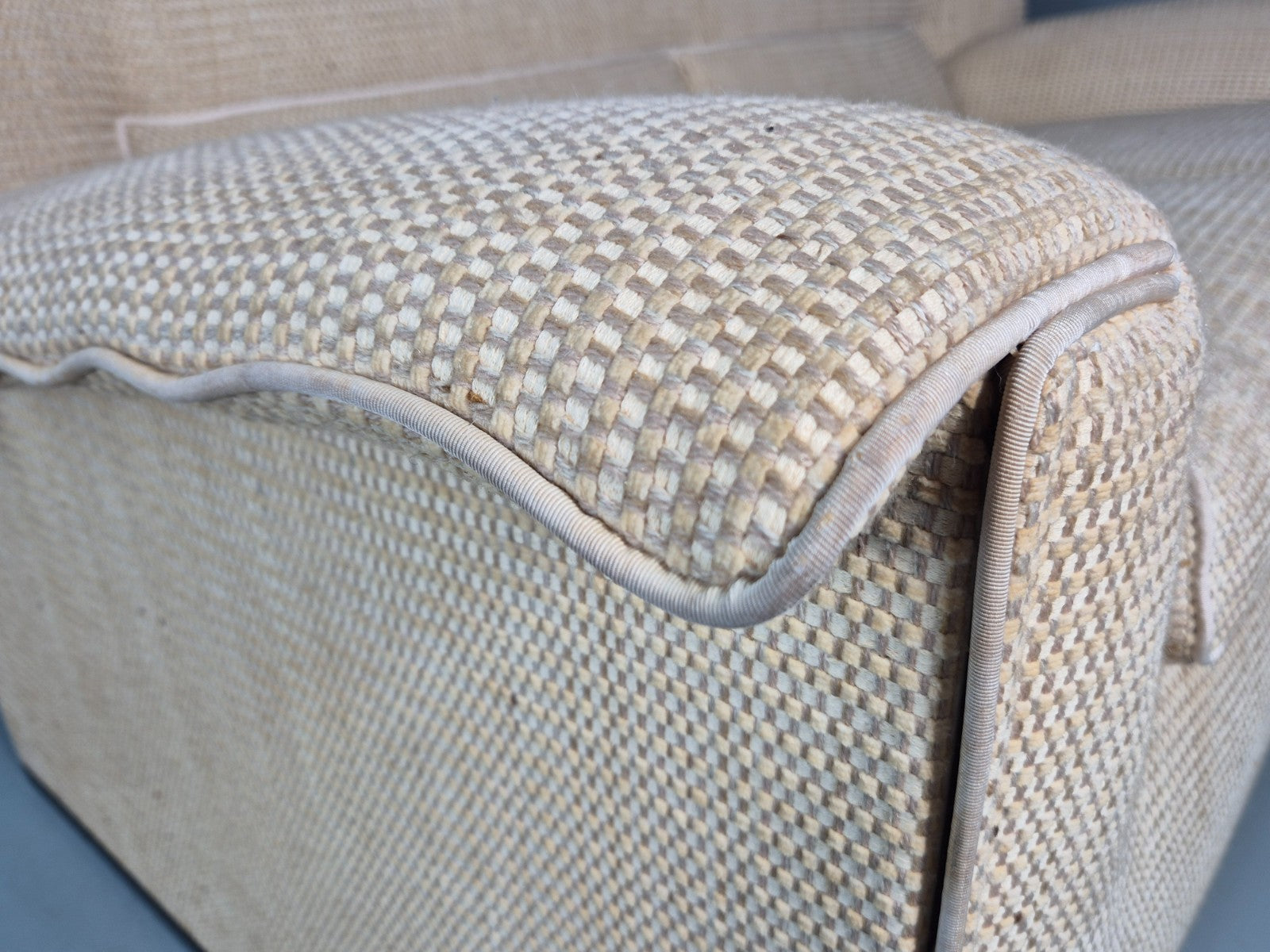 Afra and Tobia Scarpa for B and B Italia Two Seater  Lauriana 80s EB11007 M2SS13