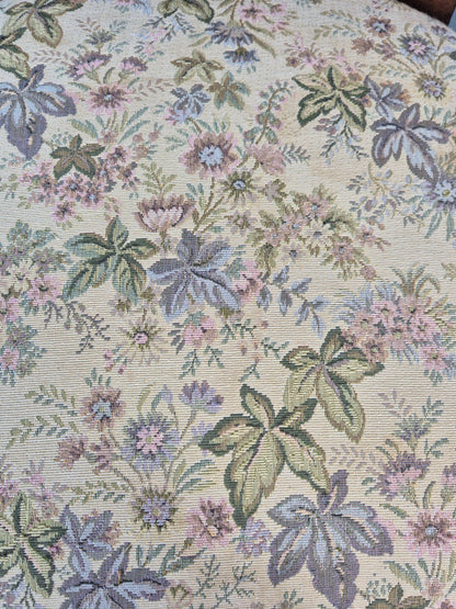 Antique Empire Dining Chair Mahogany Frame Pillared Slats Floral   EB11223 VDIN9