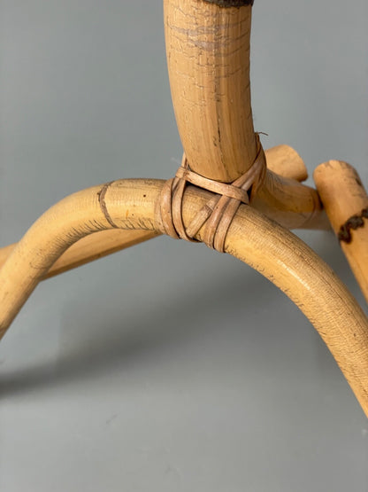 Vintage Bamboo Plant Stand Retro Design EB9764 MWOO - UKDK FURNITURE