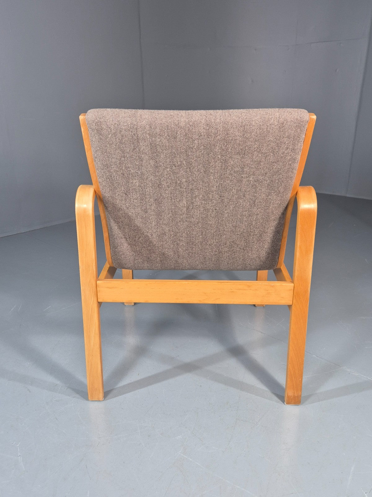 Vintage Bentwood Armchair Danish 1970 Retro Farstrup New Upholstery EB11213 MBEN9