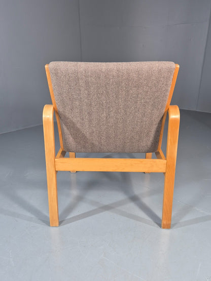 Vintage Bentwood Armchair Danish 1970 Retro Farstrup New Upholstery EB11213 MBEN9