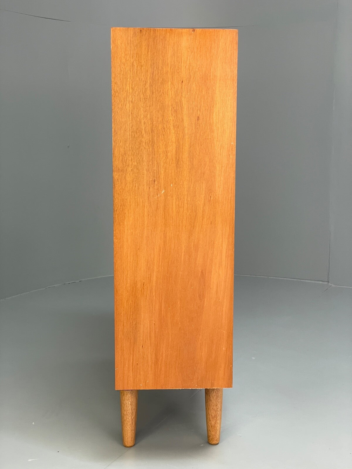 Vintage Teak Glazed Bookcase By Criterion 1960s Mid Century EB9818 MWOO - UKDK FURNITURE