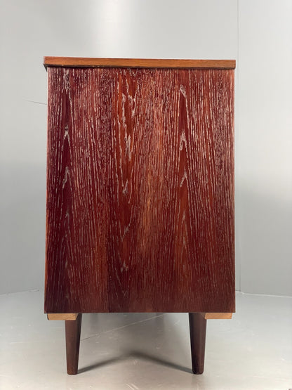 Vintage Danish Oak Sideboard 1970s Retro Shelving Drawers EB10870 MWOO15