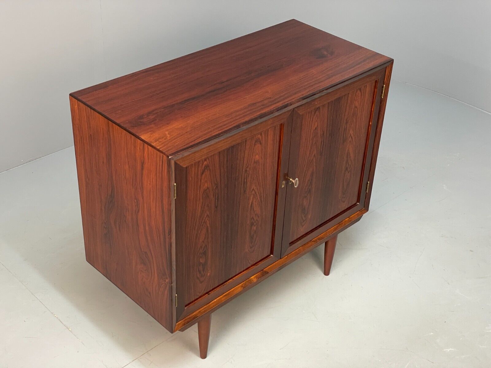 Vintage Danish Double Door Cabinet By LYBY Møbler Mid Century EB8844 MWOO - UKDK FURNITURE