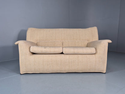 Afra and Tobia Scarpa for B and B Italia Two Seater  Lauriana 80s EB11007 M2SS5