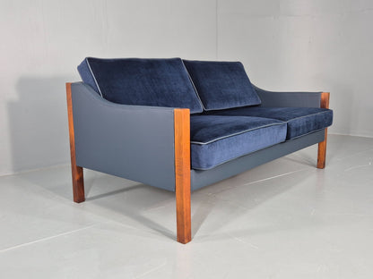 Vntage 2 Seater Sofa Danish Erik Jorgensen New Leather Upholstery  EB11928 M2SS8