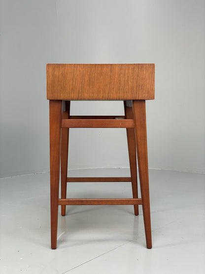 Vintage Meredew Bedside Cabinet Walnut Brass Mid Century 1950s EB9829 MWOO - UKDK FURNITURE