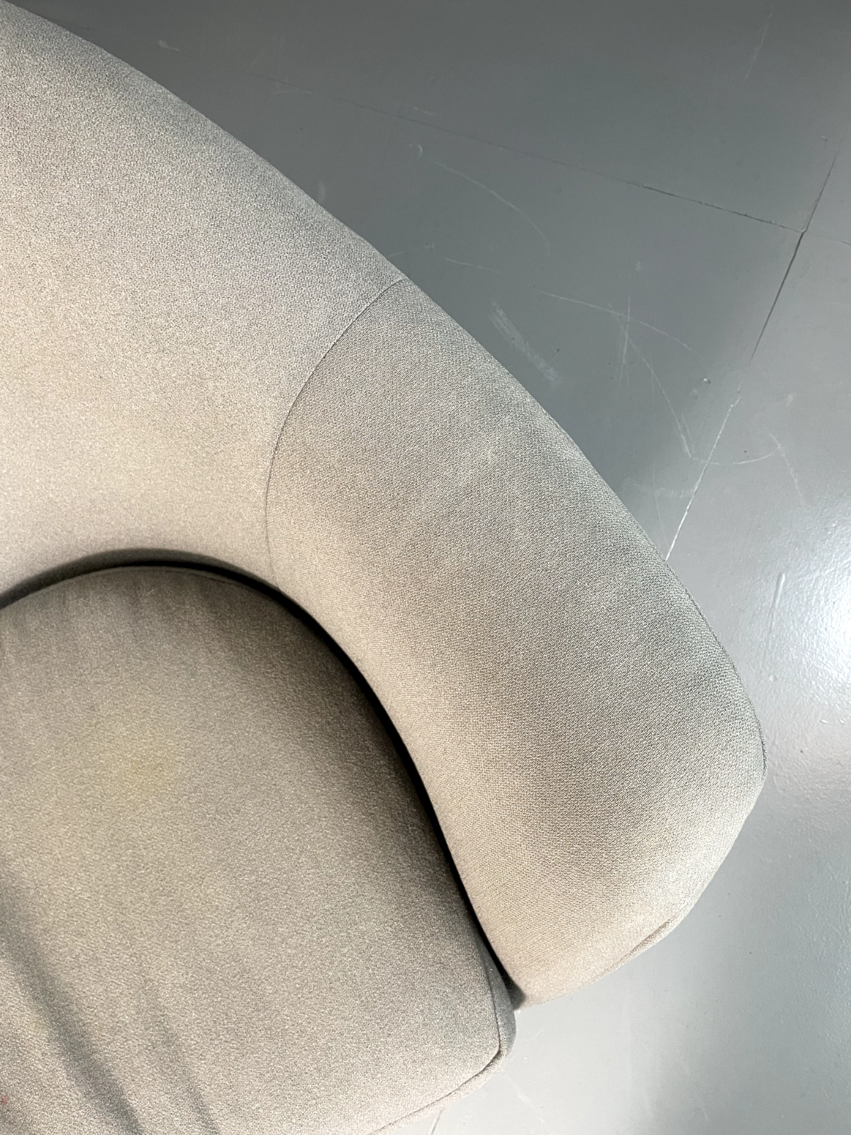 Danish Swivel Bucket Chair 1980s Vintage Retro MCM EB6359 MSWI7