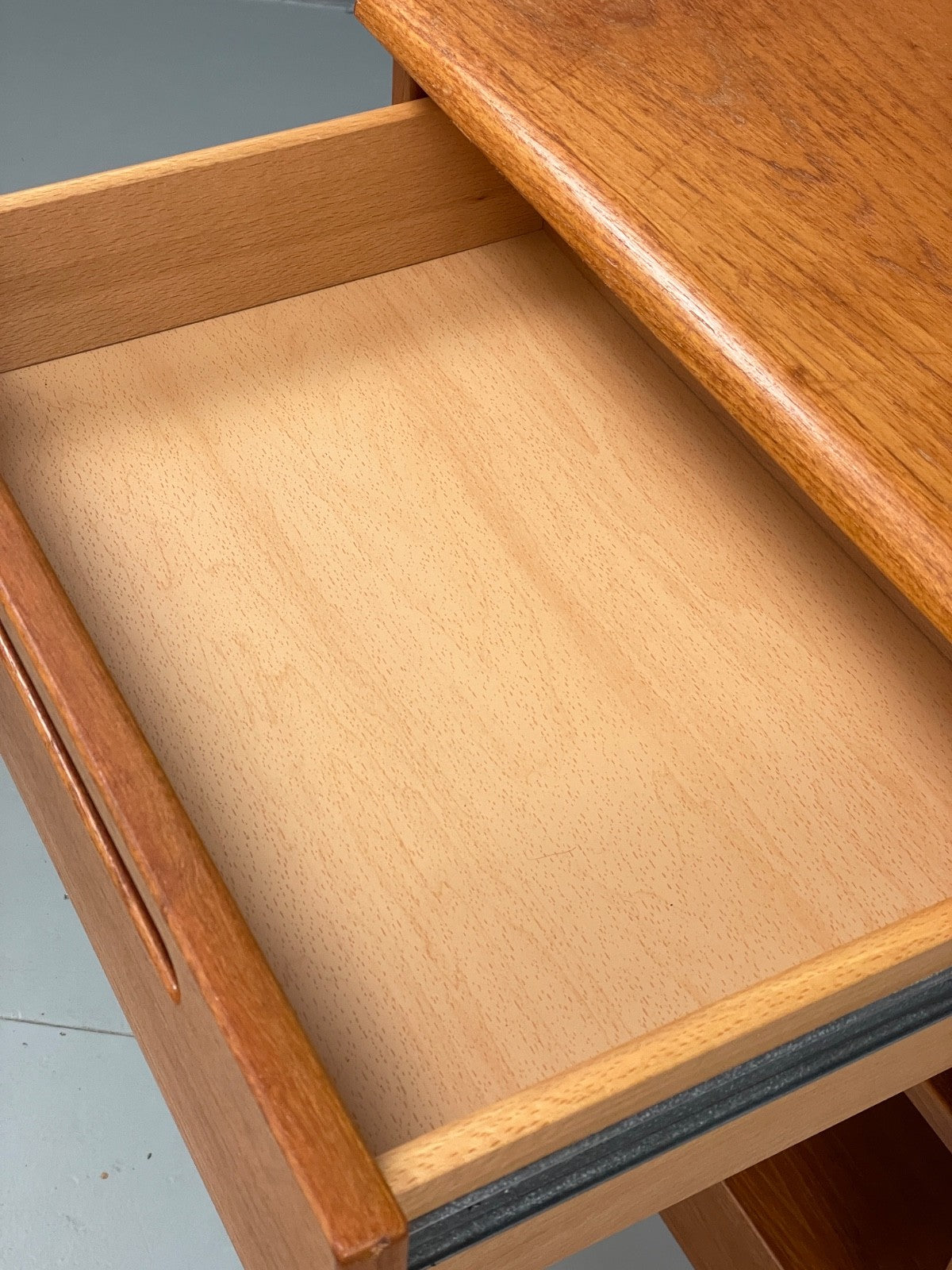 Vintage Teak Bedside Cabinet 1970s By Jesper Danish Drawer Retro EB11056 MWOO9