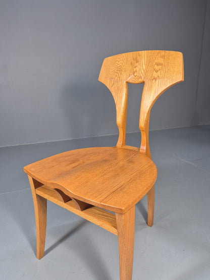 8 Modern Design Dining Chairs Blonde Oak Craftsperson Bespoke Build EB10928 MDIN12
