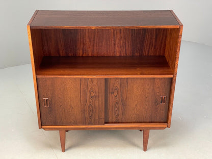 Midcentury Danish Bookcase Sliding Doors Torben B Nielsen Vintage EB8807 MWOO - UKDK FURNITURE