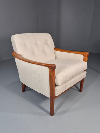 Vintage Lounge Chair Teak New Upholstery MCM Andersson 1960 Sweden EB11478 MNOR6