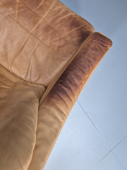 Vintage Danish Skippers Bentwood and Leather Apollo Lounge Chair EB9245 MBEN - UKDK FURNITURE