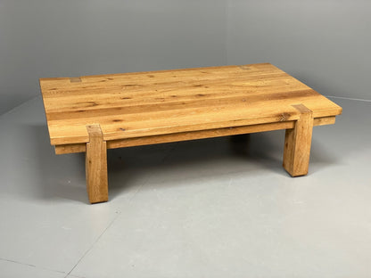 Solid Oak Coffee Table Japanese Style By Ludwik Styl Modern EB10878 MWOO0