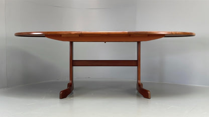 G Plan Dining Table Oval Teak Fresco 1960s Vintage Mid Century EB11860 MWOO12