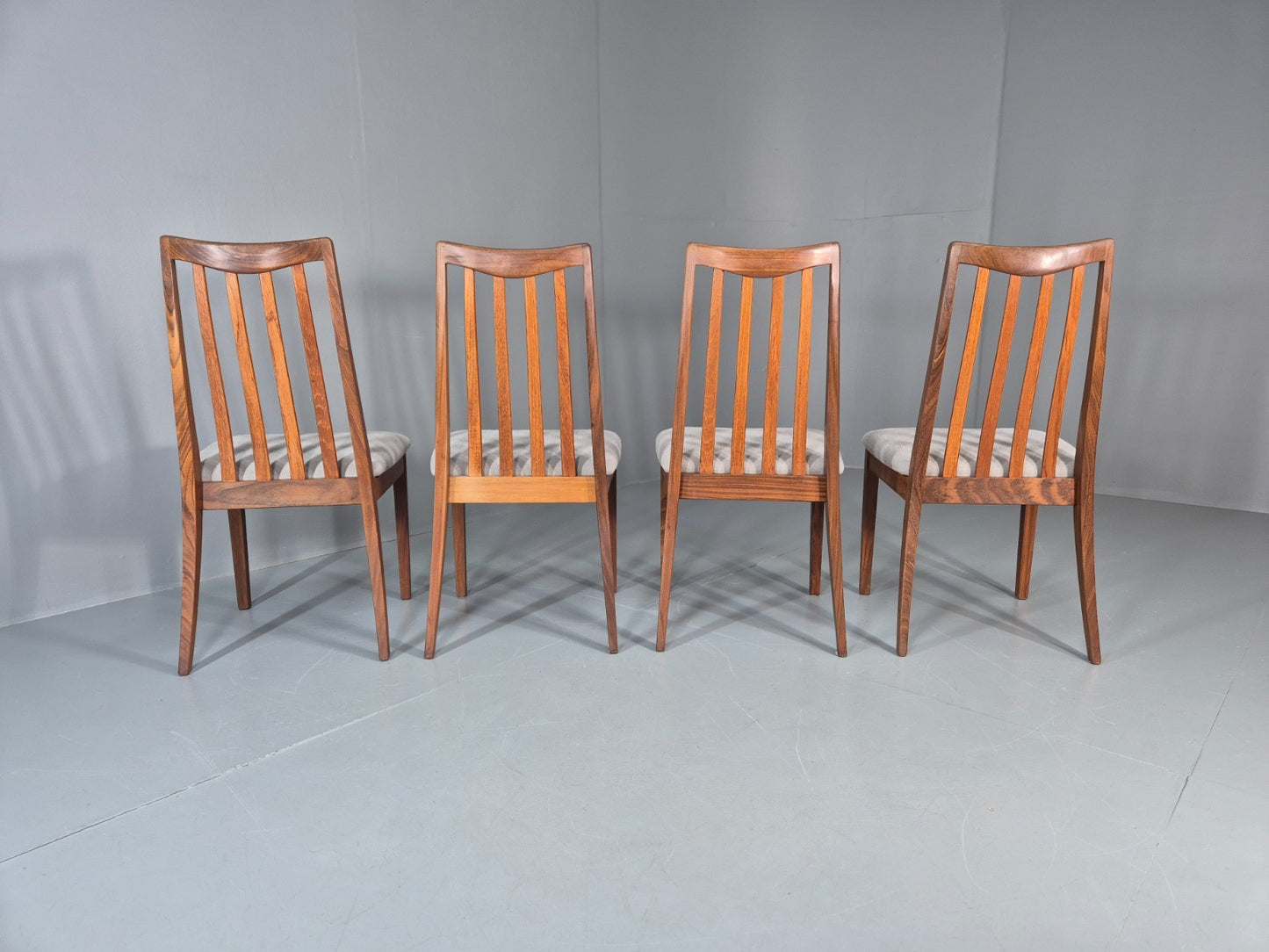 4 G Plan Dining Chairs Mid Century Teak Fresco Range 1970s  EB10981 VDIN9